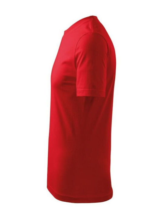 Adler Men's Short Sleeve Promotional T-Shirt Red
