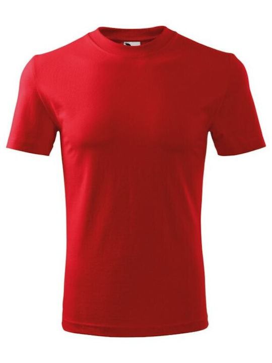 Adler Men's Short Sleeve Promotional T-Shirt Red