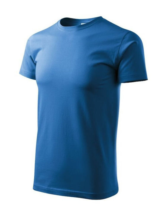 Malfini Basic M MLI12914 Men's Short Sleeve Promotional T-Shirt Blue