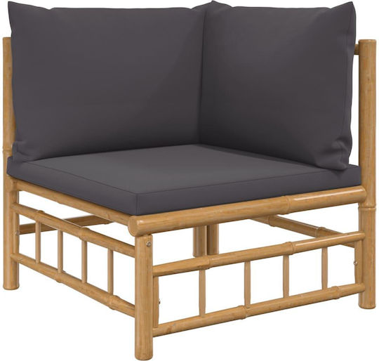 Garten- und Outdoor-Möbelsets 7 Stück Σαλόνι Gray mit Kissen
