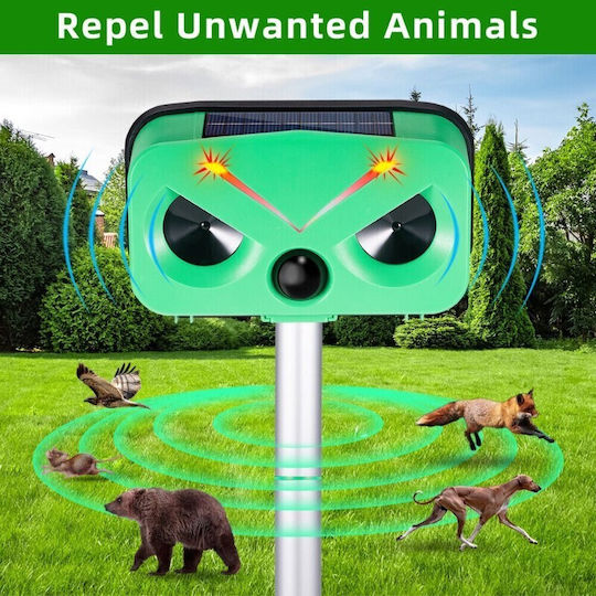 Repellent Stake Birds Solar 10x10m