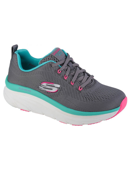 Skechers D'Lux Walker Bărbați Sneakers Gri