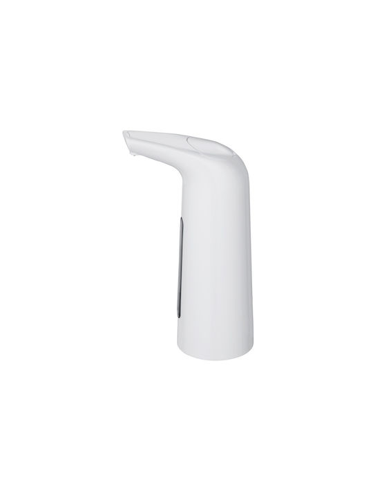 Wenko Tabletop Automatic Plastic Dispenser White 400ml