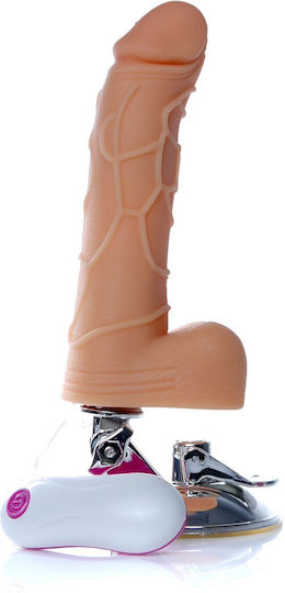 Kinksters Mr. Perfect Ρεαλιστικός Δονητής με Remote Control 12 Functions 24cm Flesh