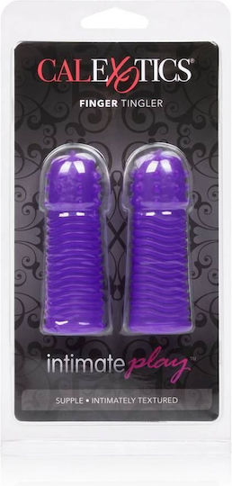 Calexotics Intimate Play Finger Tingler Vibrator Finger Lila