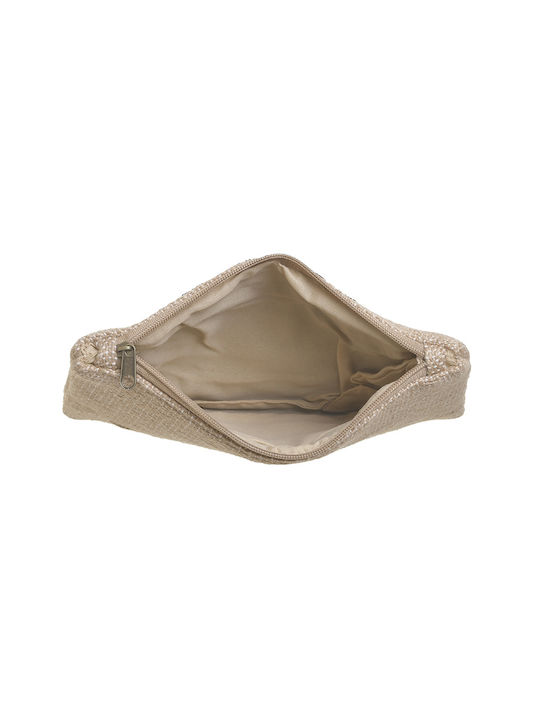 Straw Women's Clutch Beige