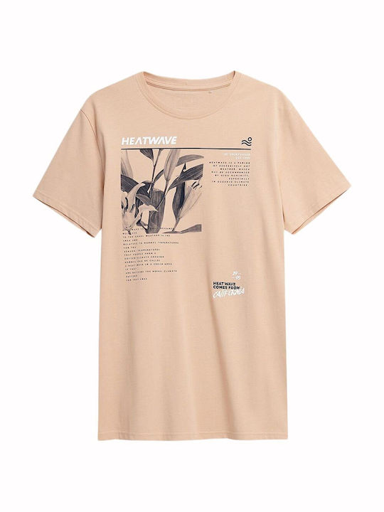 4F T-shirt Beige