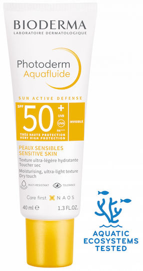 Biodrerma Photoderm Aquafluide SPF50+ Face Sunscreen Cream for Normal/Combination Skin