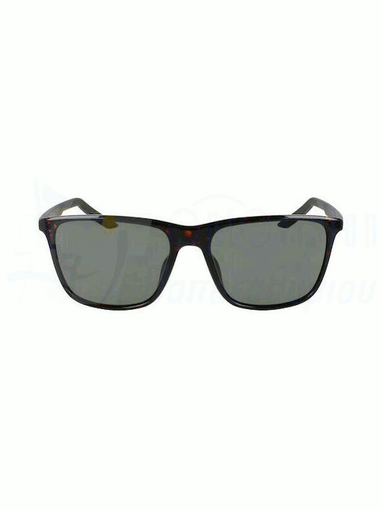 Nike State Men's Sunglasses with Brown Tartaruga Plastic Frame and Gray Lens DV2290-220