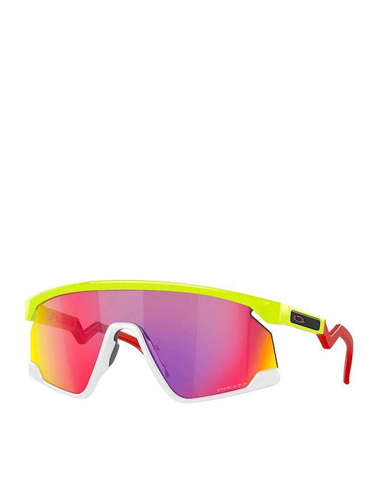 Oakley Bxtr Unisex Sunglasses with Yellow Plastic Frame and Multicolour Lens OO9280-06