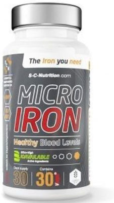 S-C-Nutrition Micro Iron 30 φυτικές κάψουλες