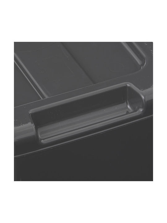 5Five Waste Bin Waste Plastic Black 25lt 1pcs