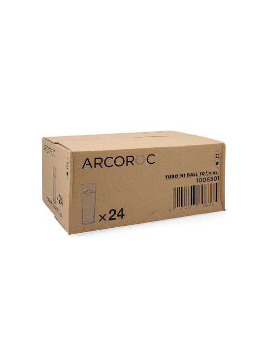 Arcoroc Set of Glasses Water made of Glass 300ml 24pcs