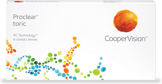 Cooper Vision Proclear Multifocal Toric 6 Μηνιαίοι Πολυεστιακοί Φακοί Επαφής Υδρογέλης
