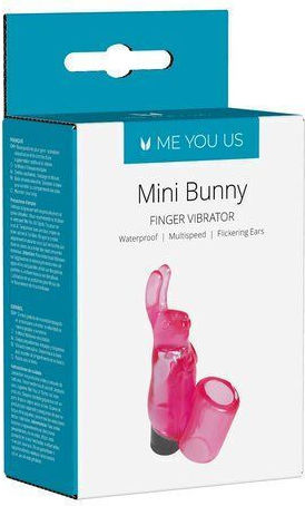 Me You Us Minx Mini Bunny Finger Vibrator Вибратор Пръст Розов