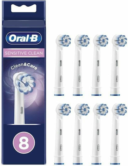 Oral-B Sensitive Clean Electric Toothbrush Replacement Heads XXL Pack 325666 8pcs