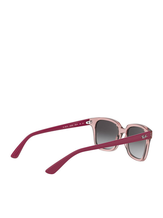 Ray Ban Ochelari De Soare Pătrați Pentru Copii Roz