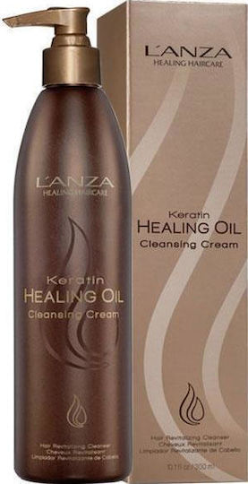 Lanza Keratin Healing Cleansing Cream Haaröl für Reparatur mit Keratin 300ml