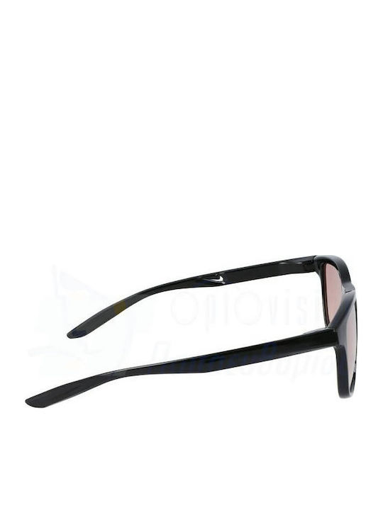 Nike Rebelry Men's Sunglasses with Black Plastic Frame and Pink Gradient Lens DV6956-010