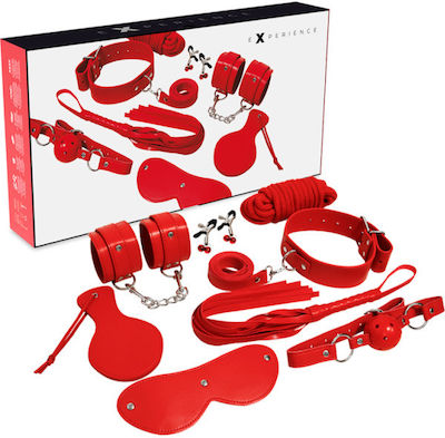 Experience BDSM Fetish Kit Red Series in Rot Farbe