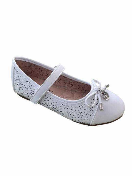 Touiti Ballerinas L05124 Weiß