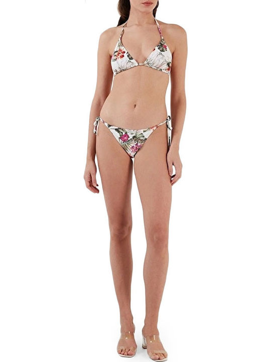 Bikini Slip με Κορδονάκια Πράσινο