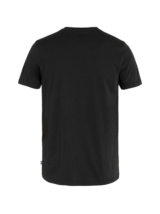 Fjallraven Herren T-Shirt Kurzarm Schwarz