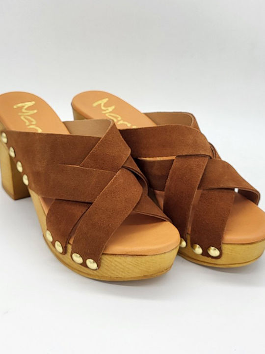 Marila Schuhe Taba Pantoletten | 748-23210