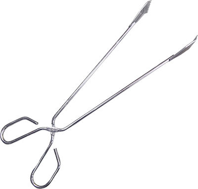 Stainless steel roasting tongs 36cm Code