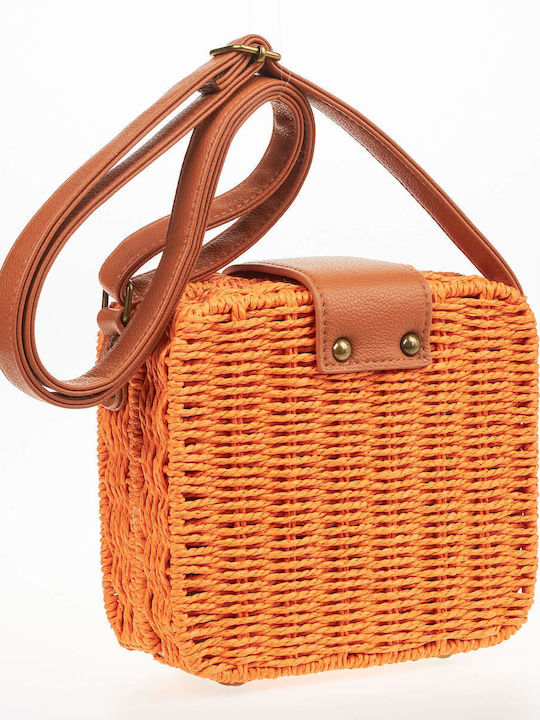 Verde Women's Bag Shoulder Orange