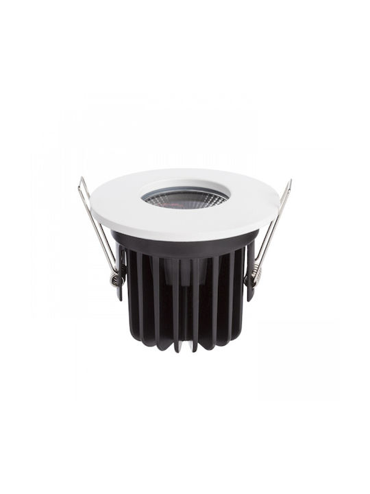 Rendl Light Studio Σποτ Οροφής Εξωτερικού Χώρου με Ενσωματωμένο LED σε Λευκό Χρώμα R11725 Rendl Light Studio Σποτ Οροφής Εξωτερικού Χώρου με Ενσωματωμένο LED σε Λευκό Χρώμα R11725