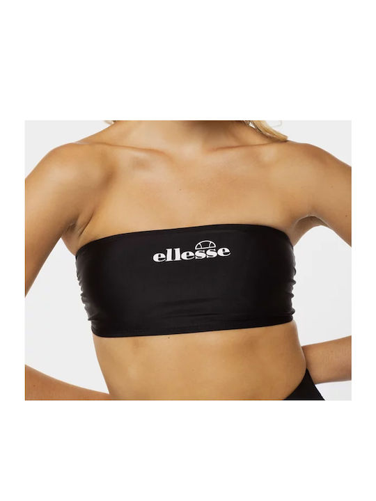 Letti Strapless Bikini Top Μαύρο
