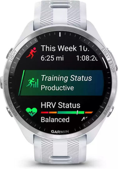 Garmin Forerunner 965 Titanium Waterproof Smartwatch with Heart Rate Monitor ()