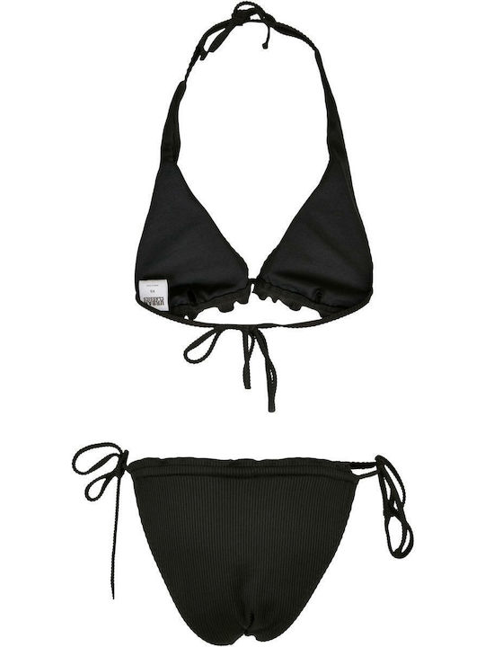 Set Bikini Τριγωνάκι & Brazil Μαύρο