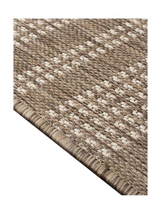 Madi Signal Rug Rectangular Summer Wicker Brown