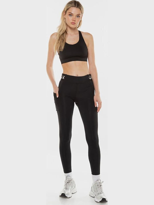 Bold Moves Women's Long Training Legging High Waisted Black