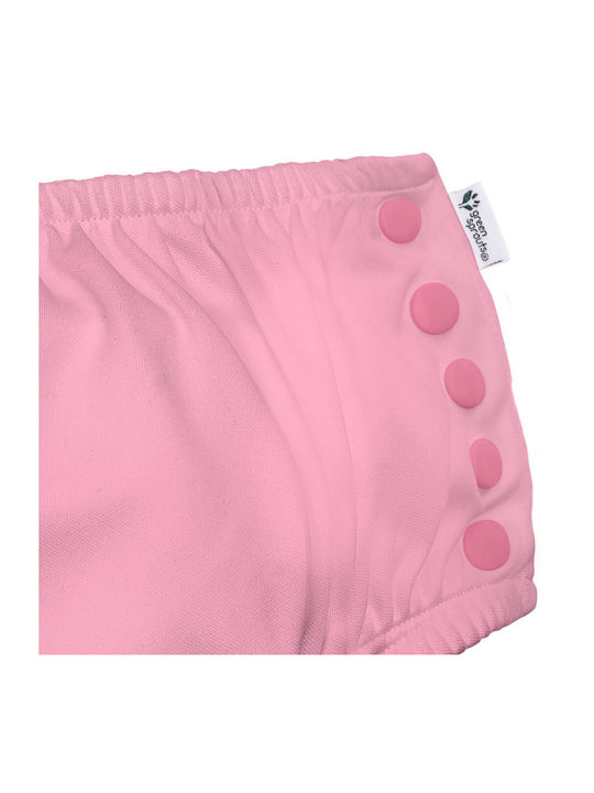 Bademode - Windel GREEN SPROUTS Eco Snap Swim Windel Solid Light Pink GS-701059-210