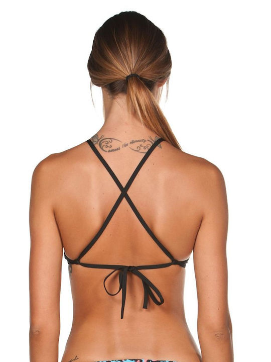 Triangle Bikini Top Multicolour Animal Print 001108-815
