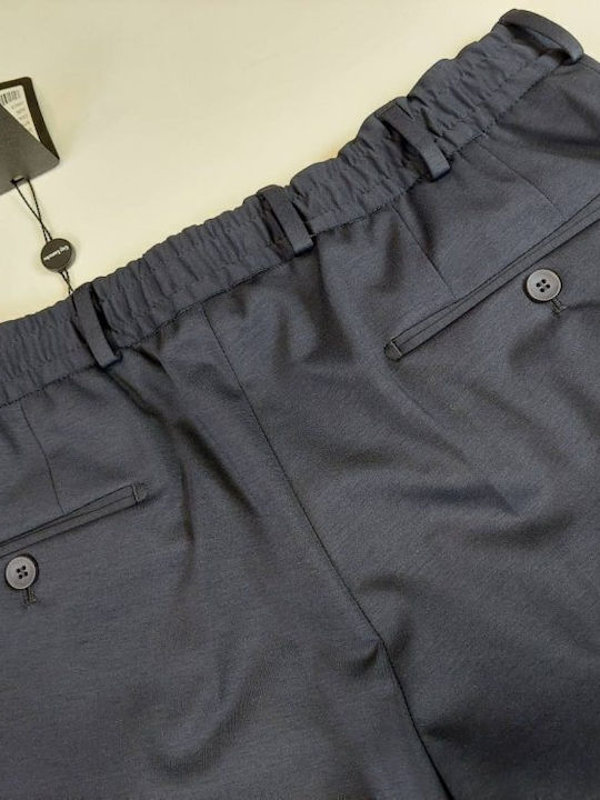 GL2312355-2088 Pantaloni cu Croială Normală Albastru marin