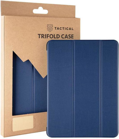 Tactical Tri-Fold Klappdeckel Blau Für Lenovo Tab M9 9