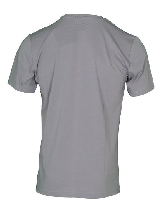 023-711 Men's Short Sleeve T-shirt Gray