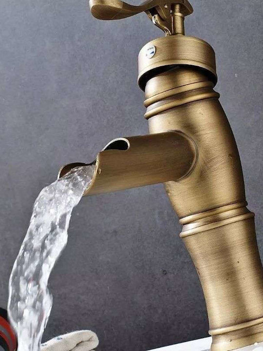 Mixing Sink Faucet Retro Bronze