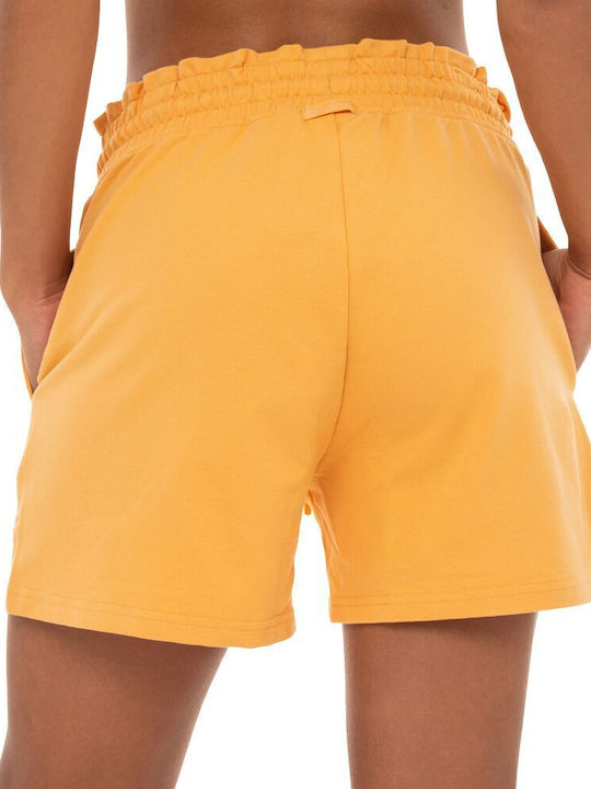 Women's Sporty Shorts Orange