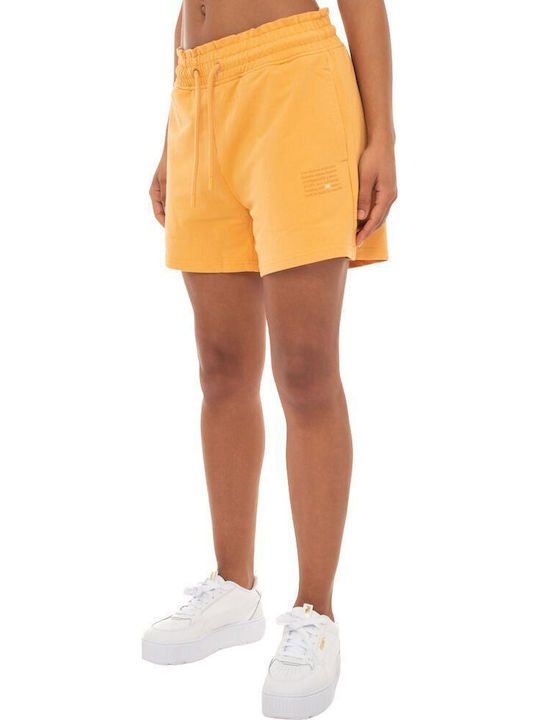Women's Sporty Shorts Orange