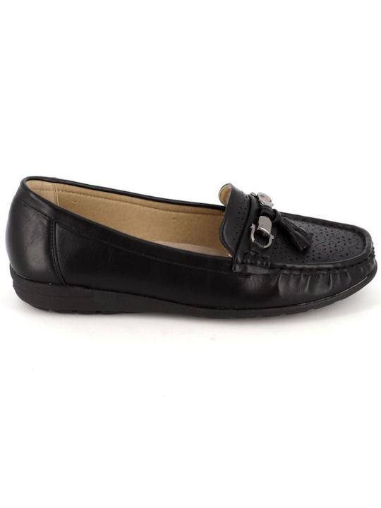 B-Soft Women's Moccasins in Black Color