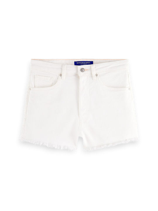 Scotch & Soda Cove Women's Jean Shorts White