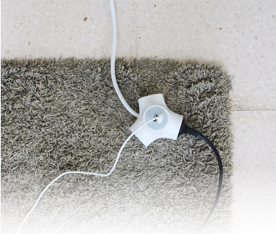 GSC Πολύπριζο 3 Θέσεων με Διακόπτη και Καλώδιο 1.4m