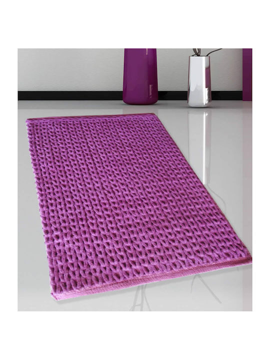 San Lorentzo Bath Mat Cotton 2335 Purple 50x80cm