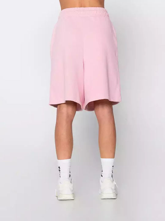 Cynthia Women's Sporty Bermuda Shorts Light Pink