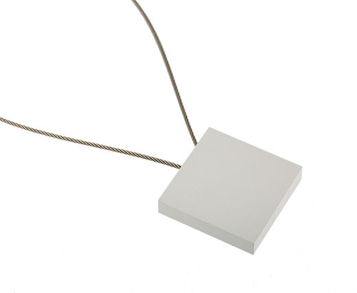 Zogometal Tie-Back Magnetic made of Metal White with Diza 1pcs